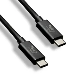 1-Meter USB 4.0 Gen3 Type C 8K 40Gbps/240W Male-Male Cable w/E-Mark