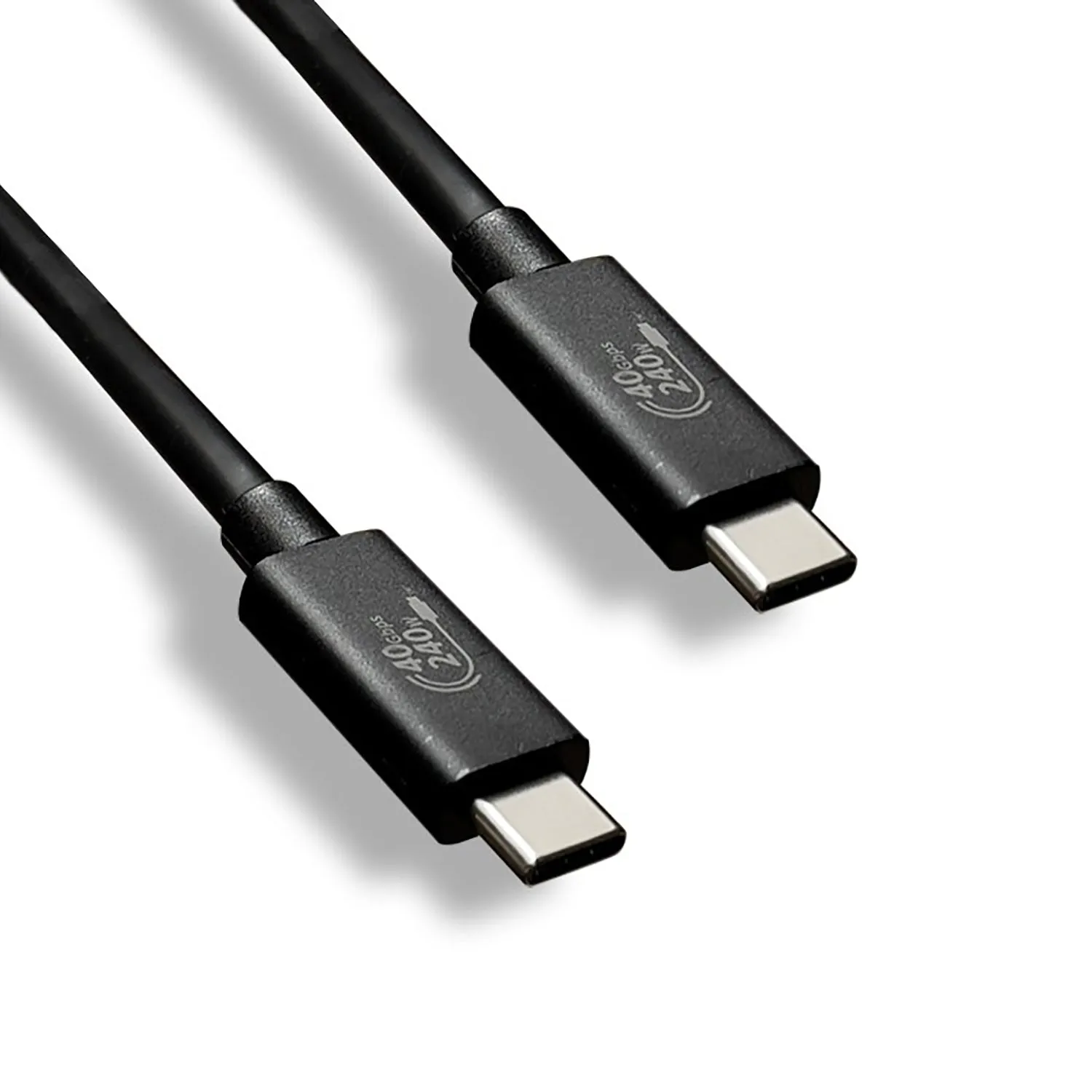 1-Meter USB 4.0 Gen3 Type C 8K 40Gbps/240W Male-Male Cable w/E-Mark
