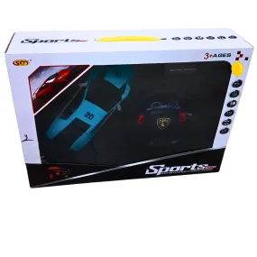 1:16 Scale Remote Control Sports Car with Steering Wheel – Ideal for Kids Ages 3  | High-Speed RC Car for Fun & Learning