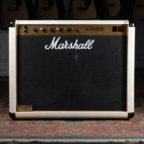 1982 JCM800 Anniversary Edition 50W 2x12" Combo Guitar Amplifier, Cream w/Cover - Used