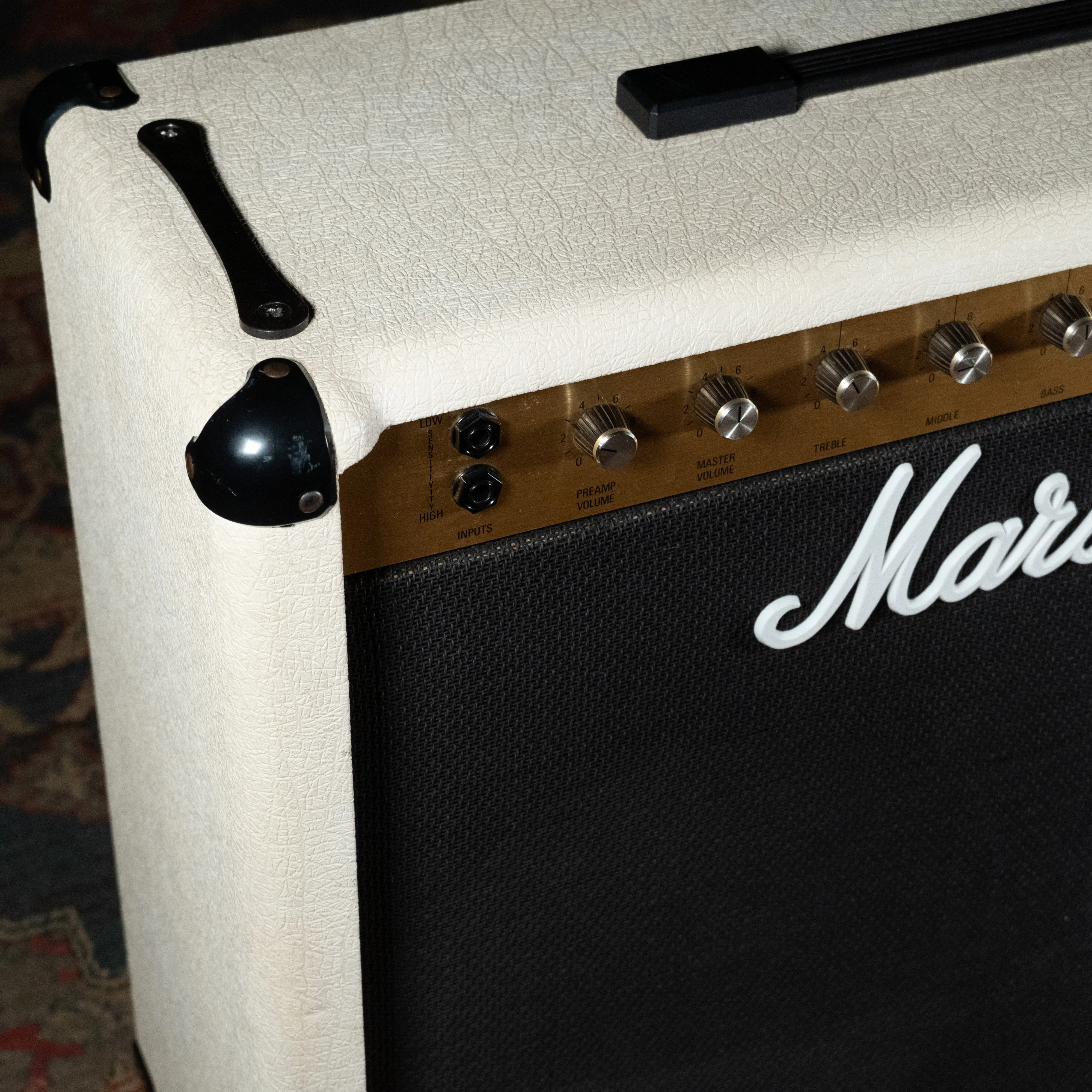 1982 JCM800 Anniversary Edition 50W 2x12" Combo Guitar Amplifier, Cream w/Cover - Used