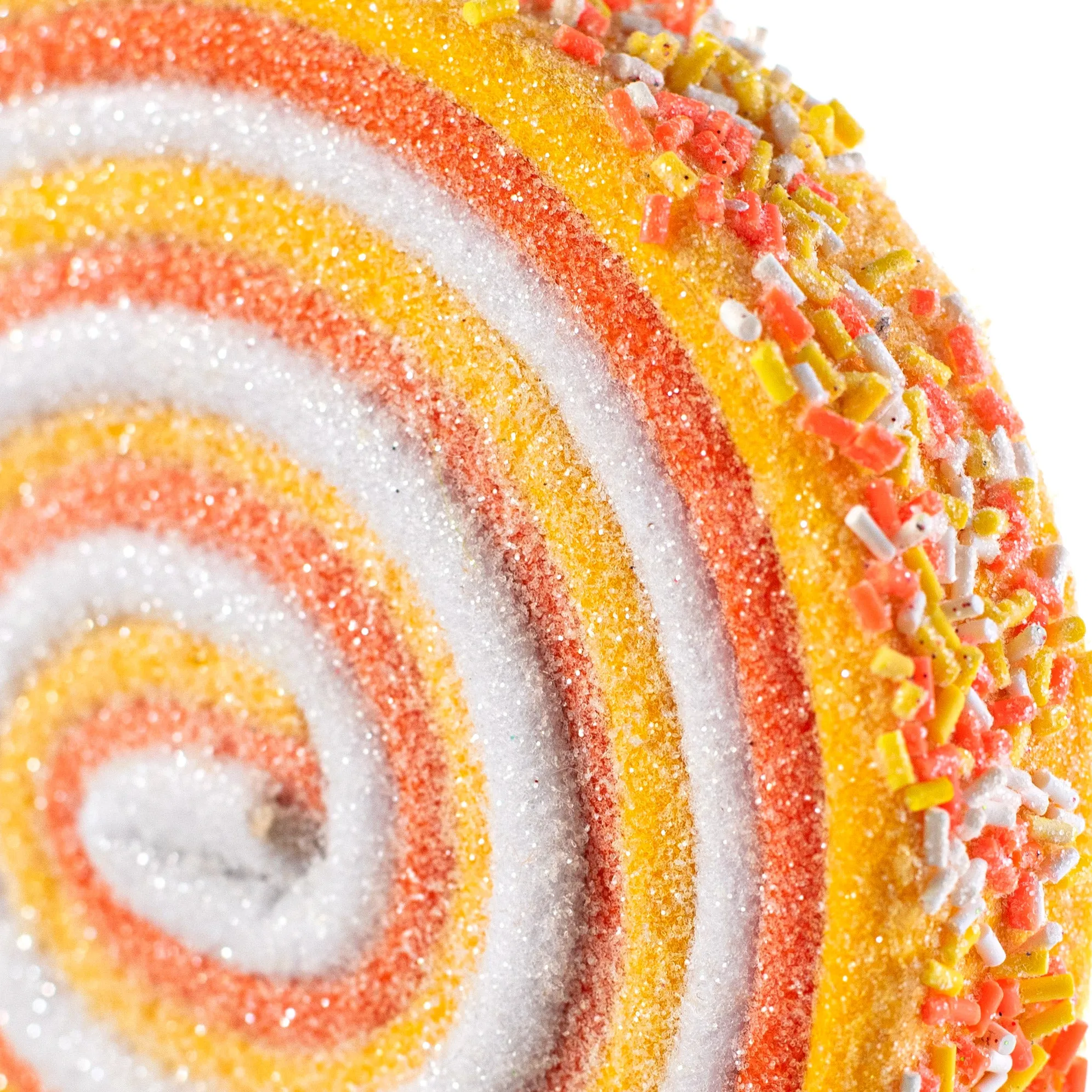 23" Lollipop Sprinkle Pick: Candy Corn Hues