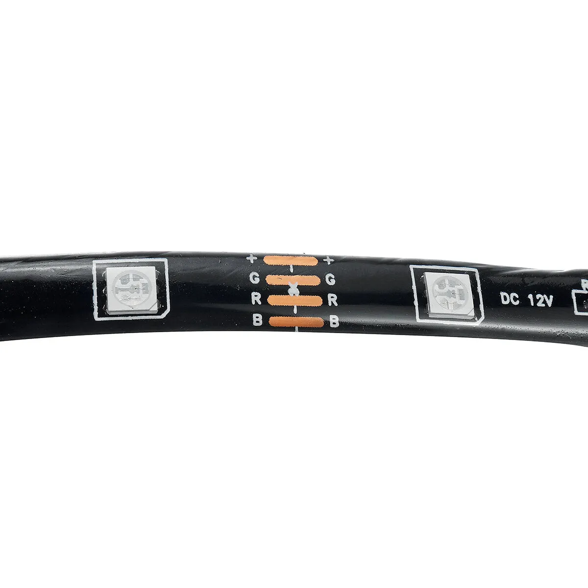 2*5M LED Strip Light Waterproof Outdoor DC12V 5050 RGB Music Lamp IR Remote Control  3A EU US Plug