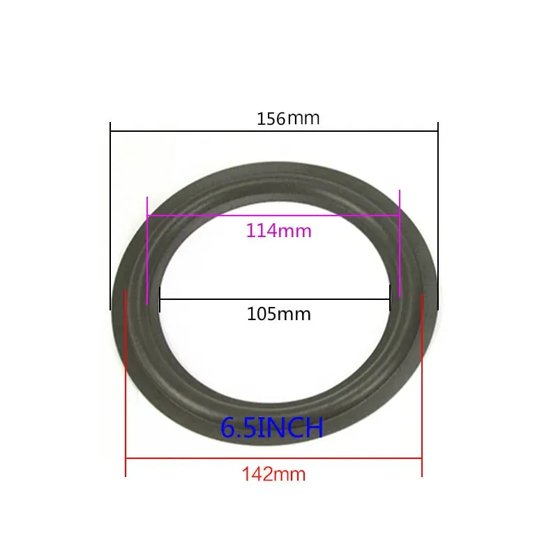 2PCS Speaker Foam Repair Folding Edge Ring Subwoofer Speaker Repair Accessories DIY 5-12 INCH