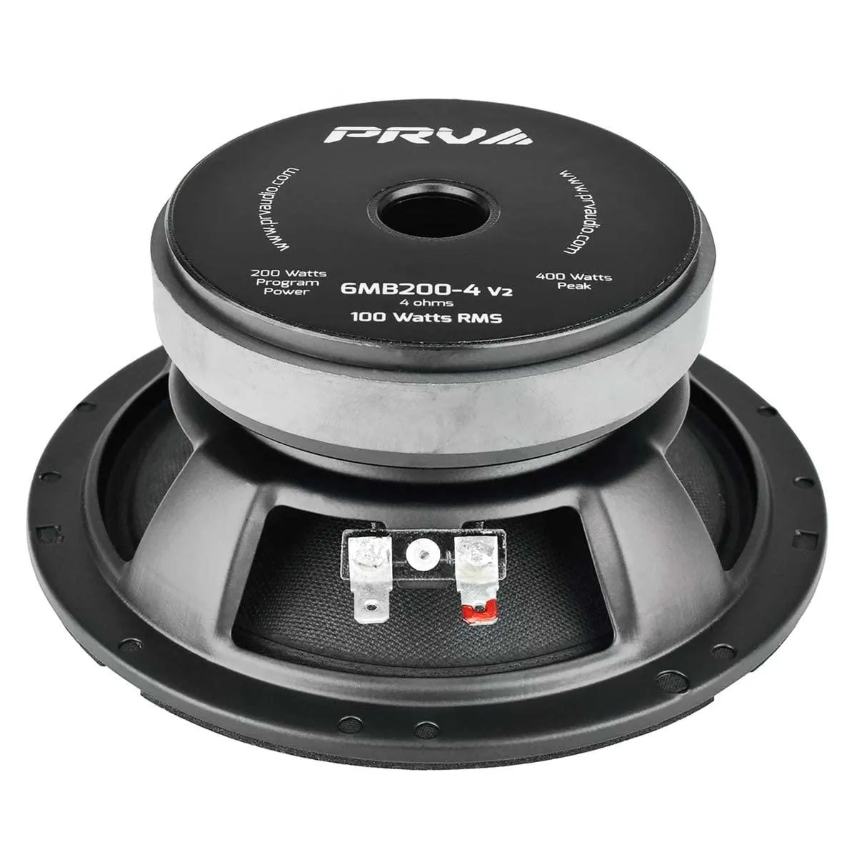 2x PRV Audio 6MB200-4 Midbass Car Audio 6.5" Speakers 4 Ohm 6MB PRO 200 Watts