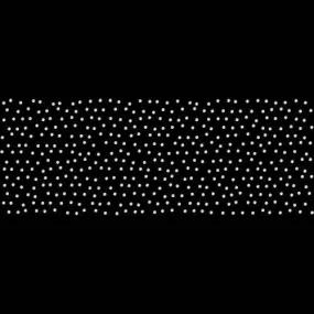 4" Crusted Tailless Rhinestone Strip Light