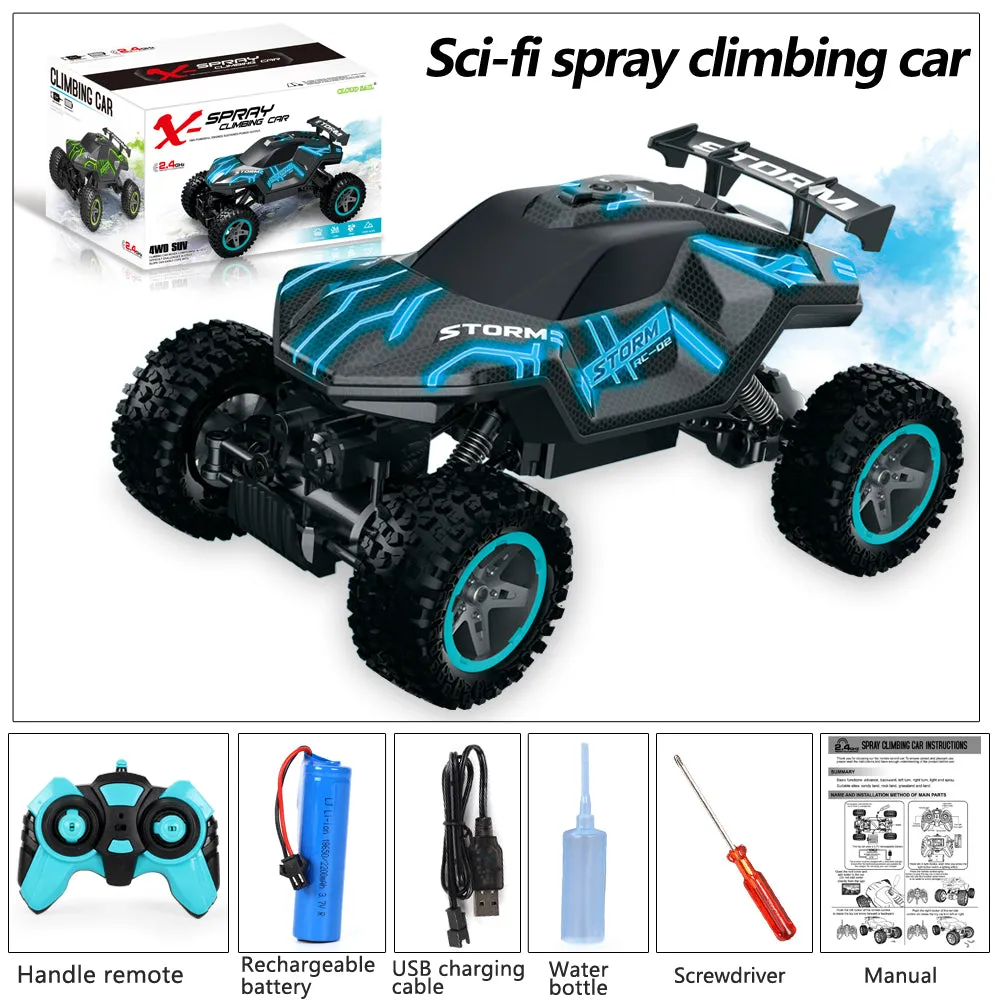 4x4 RC Rock Krawler. LED Panels!