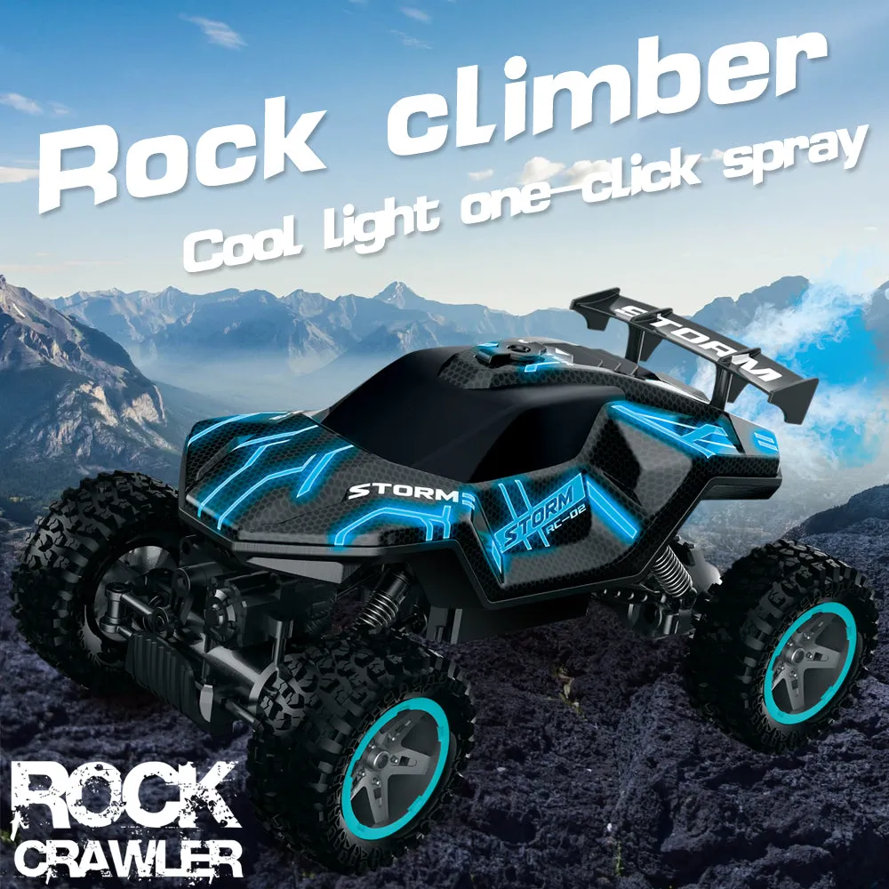 4x4 RC Rock Krawler. LED Panels!