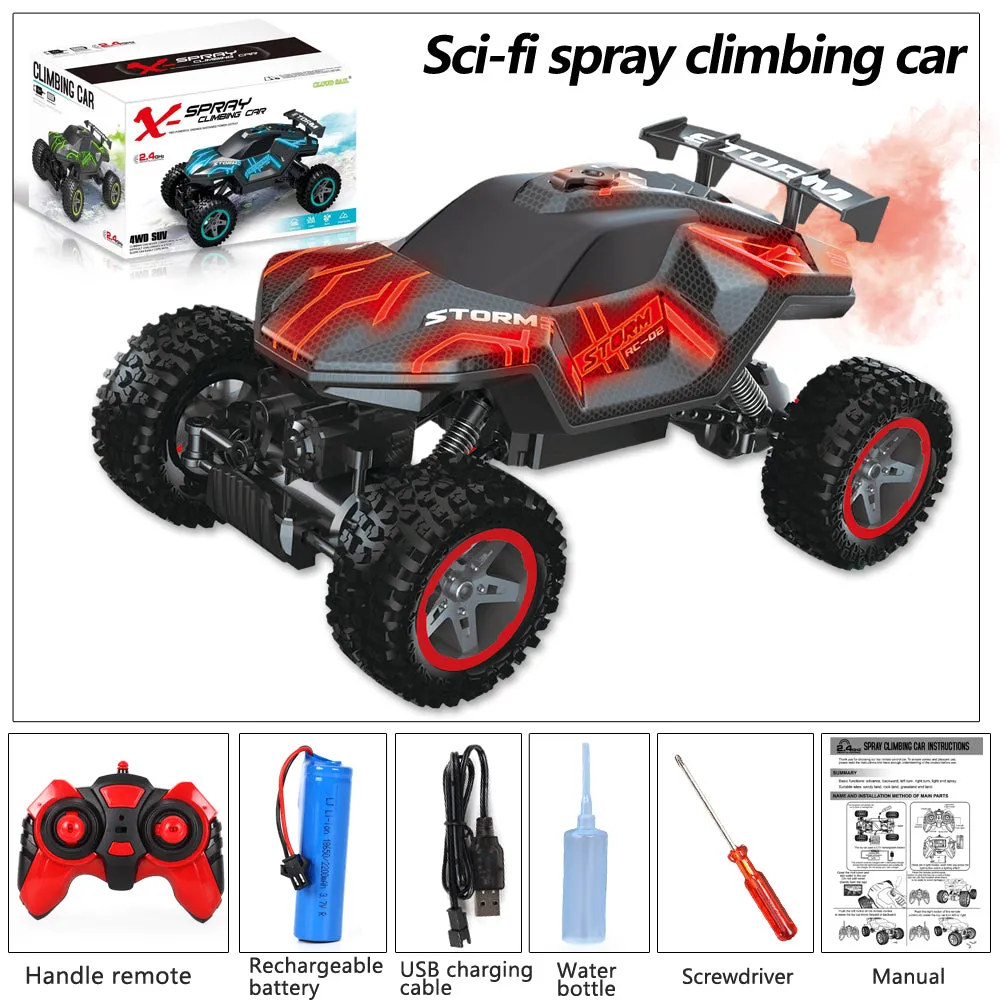 4x4 RC Rock Krawler. LED Panels!