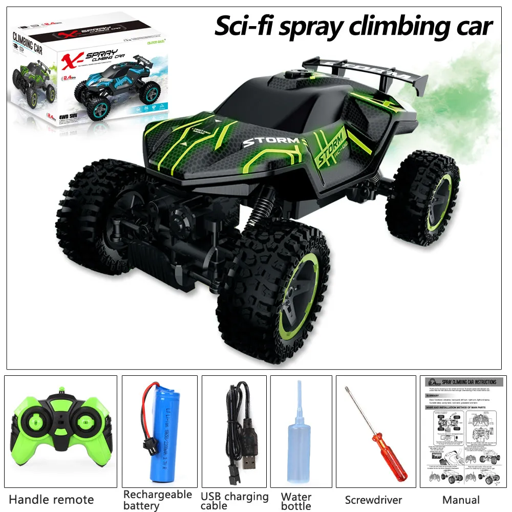 4x4 RC Rock Krawler. LED Panels!