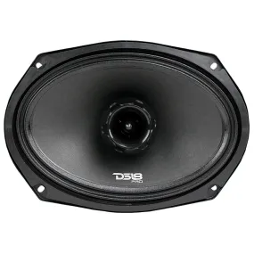 6x9" 2 Way Midrange Speaker Built In Tweeter 550 Watts Max 4 ohm DS18 PRO-ZT69