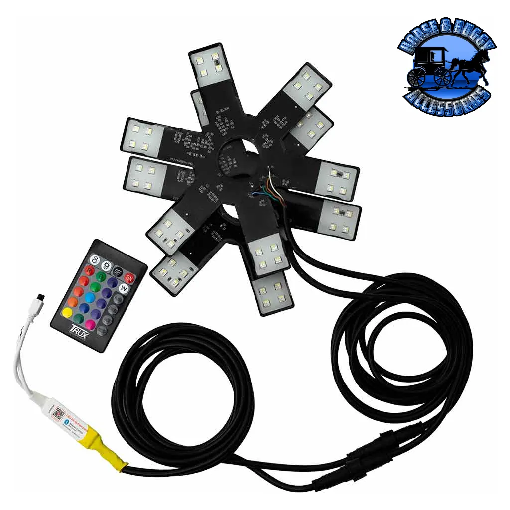 8″ RGB Multi-Color Auxiliary Star LED Light Kit – 24 Diodes TLED-X1RGB