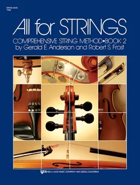 ALL FOR STRINGS BOOK 2-STRING BASS