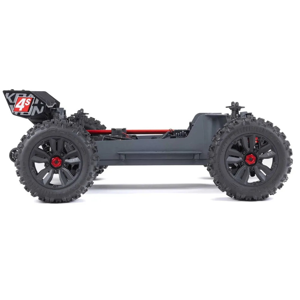 Arrma Kraton V2 4X4 BLX 4S RC Speed Monster Truck RTR Red ARA4408V2T3