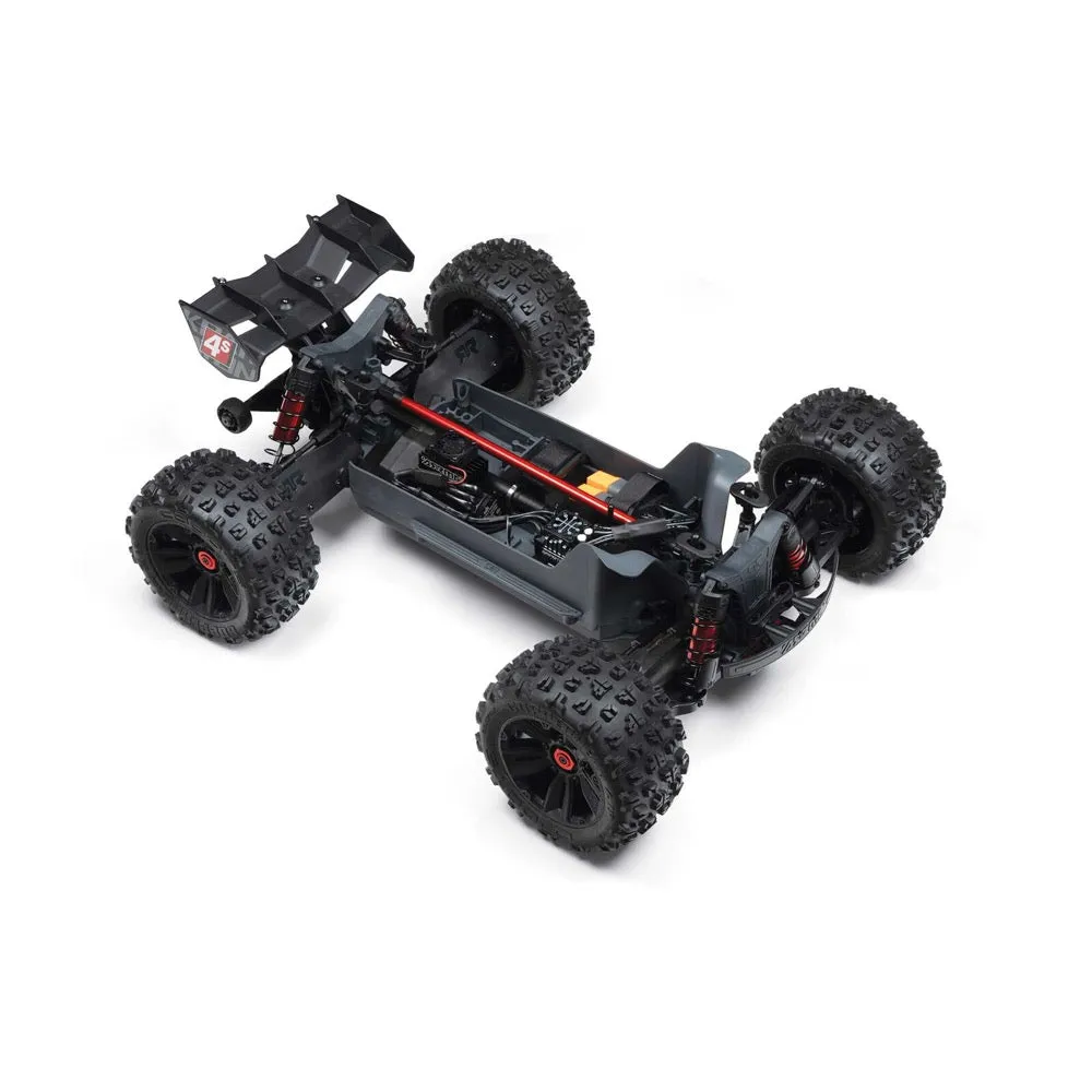 Arrma Kraton V2 4X4 BLX 4S RC Speed Monster Truck RTR Red ARA4408V2T3