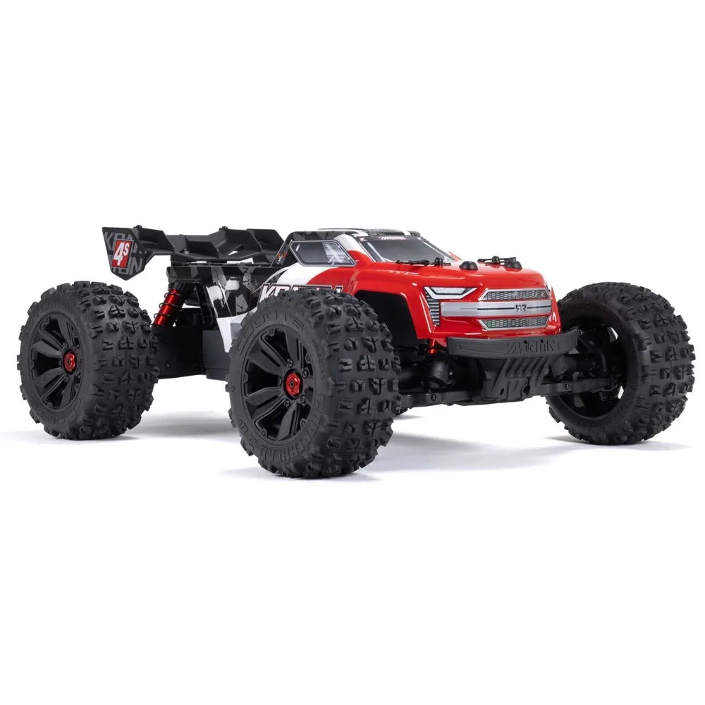 Arrma Kraton V2 4X4 BLX 4S RC Speed Monster Truck RTR Red ARA4408V2T3