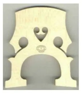 Aubert Cello Bridge - Untreated 1/4 size