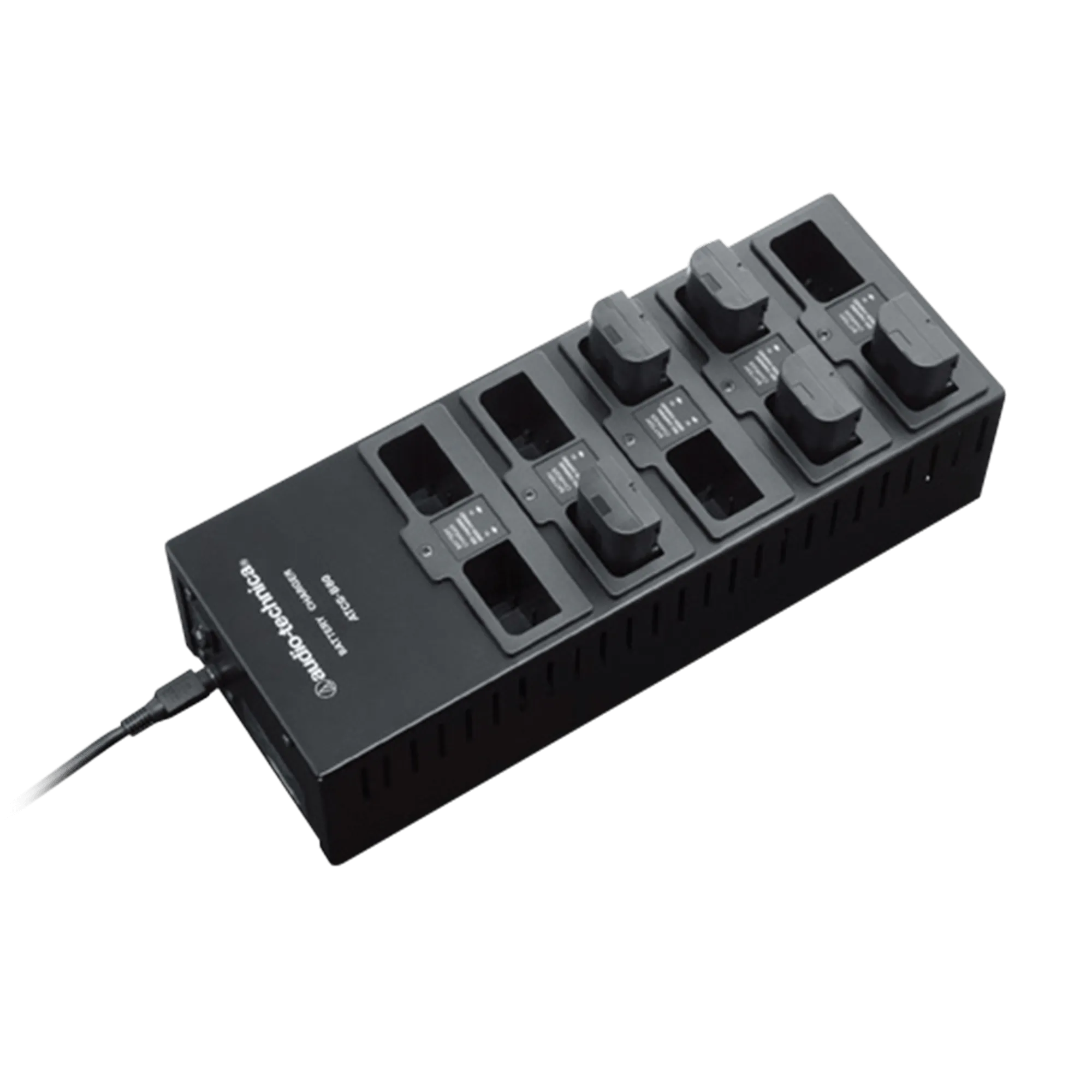 Audio-Technica ATCS-B60 Intelligent Quick Battery Charger w/ 10 Individual Advanced Monitor Sockets