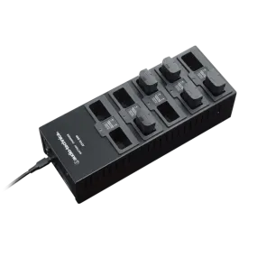 Audio-Technica ATCS-B60 Intelligent Quick Battery Charger w/ 10 Individual Advanced Monitor Sockets