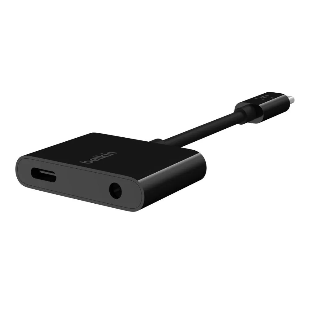 Belkin Adapter 3.5MM Audio   USBC - Black
