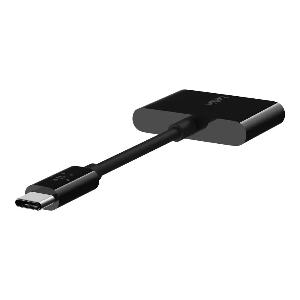 Belkin Adapter 3.5MM Audio   USBC - Black