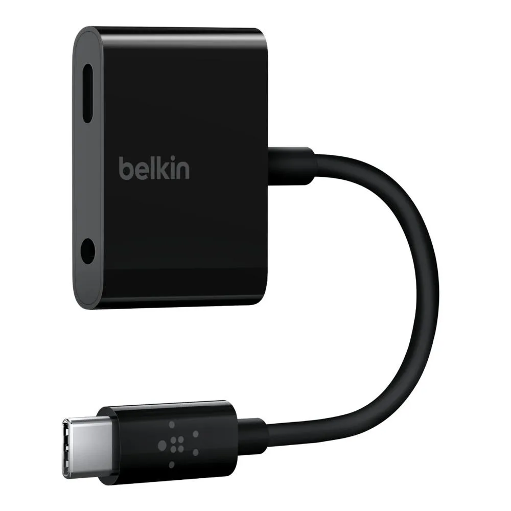Belkin Adapter 3.5MM Audio   USBC - Black