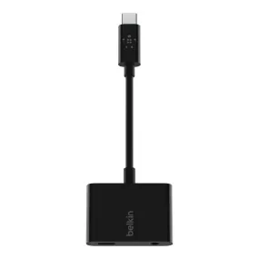 Belkin Adapter 3.5MM Audio   USBC - Black