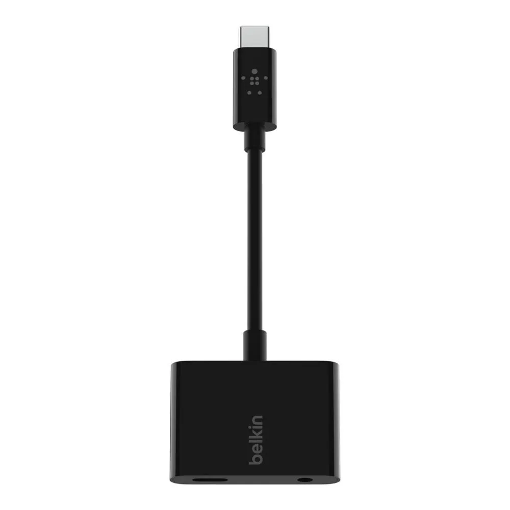 Belkin Adapter 3.5MM Audio   USBC - Black