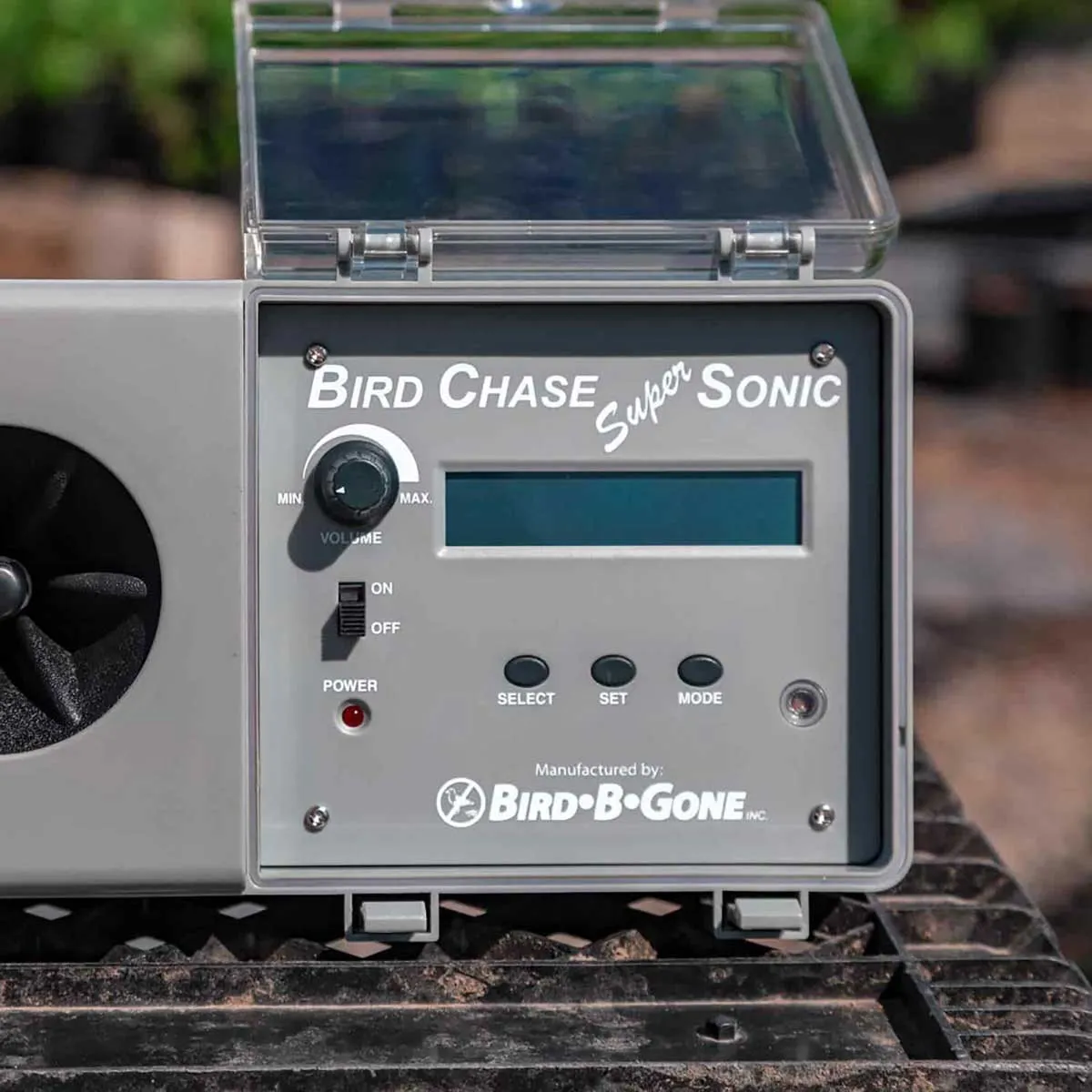 Bird-B-Gone Bird Chase Super Sonic Sound Deterrent