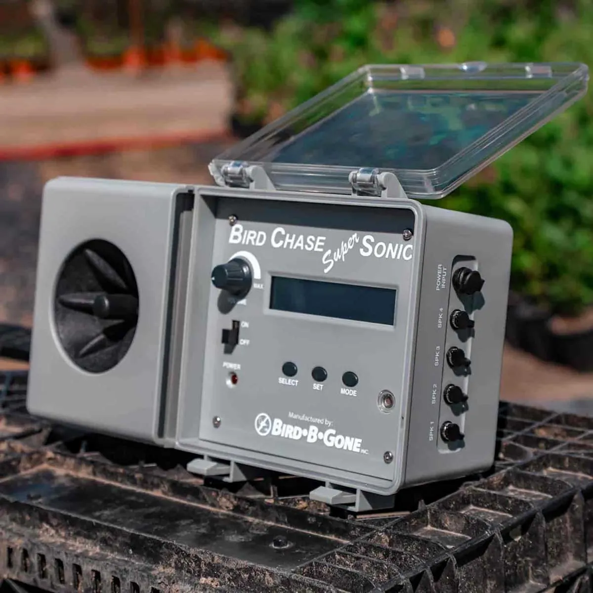 Bird-B-Gone Bird Chase Super Sonic Sound Deterrent