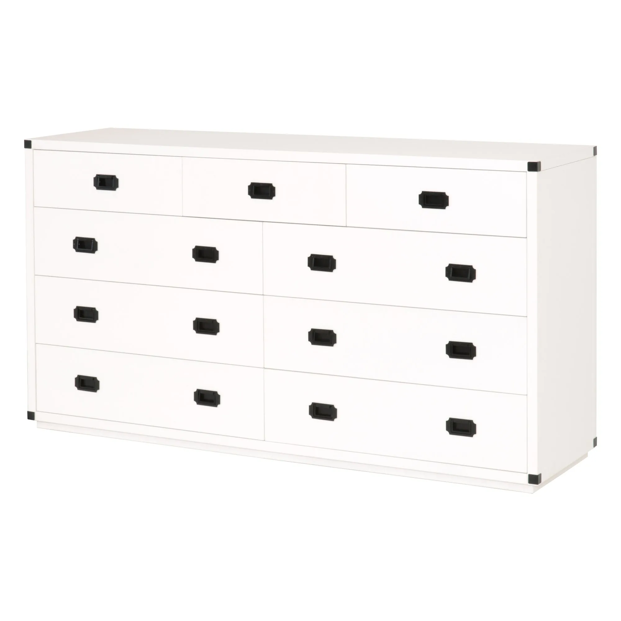 Bradley 9-Drawer Media Dresser