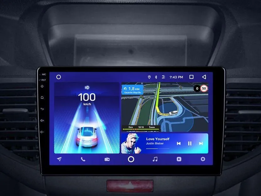 Car Dealz 10.2" Android 10.0 Toyota Camry 7 40 50 2006-2011 w CAM In Dash Plus OEM Fascia