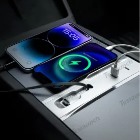 Center Console USB Hub for Tesla 2024 Model 3 Highland