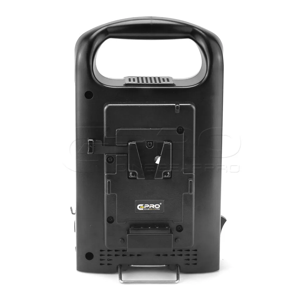 CGPRO VC-2CH Dual Channel Charger For Professional V-Lock Li-ion Camera Batteries