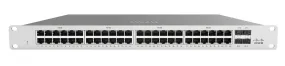 Cisco Meraki MS120-48FP Managed L2 Gigabit Ethernet (10/100/1000) Power over Ethernet (PoE) 1U Grey