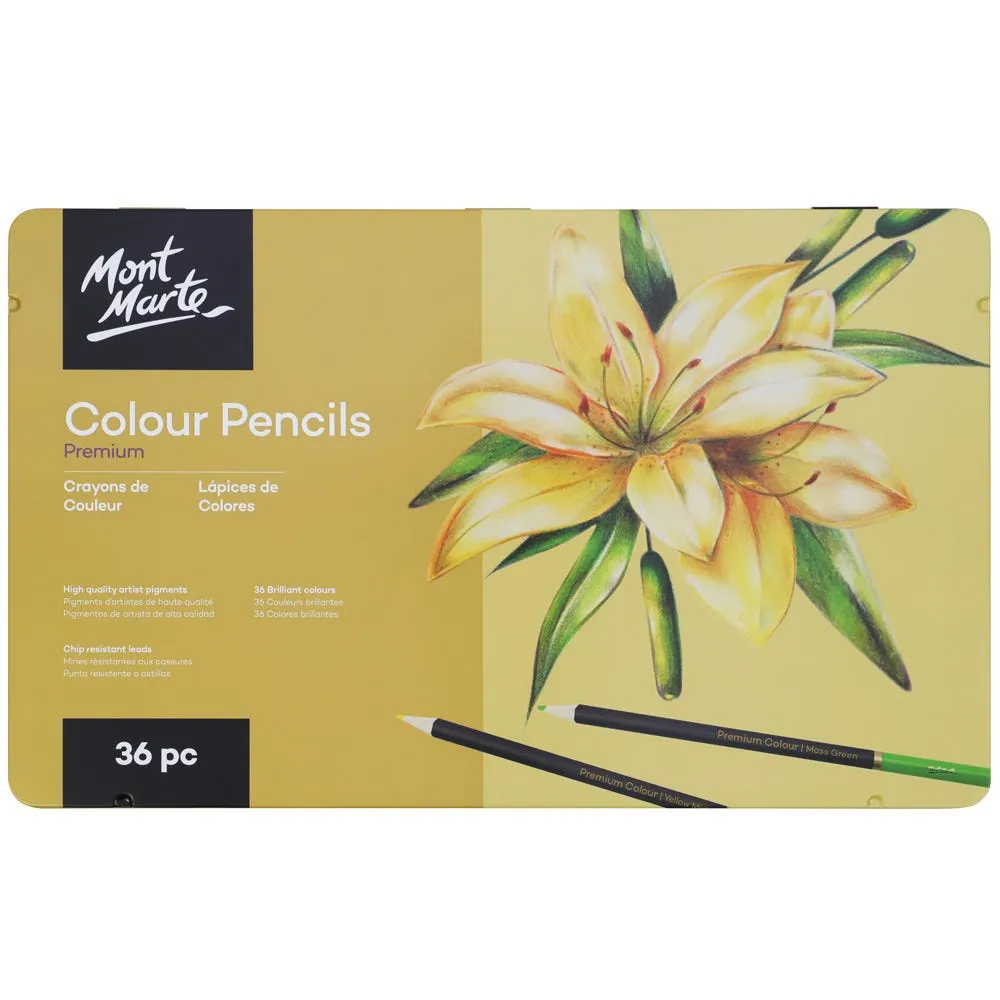 Colour Pencils Premium 36pc