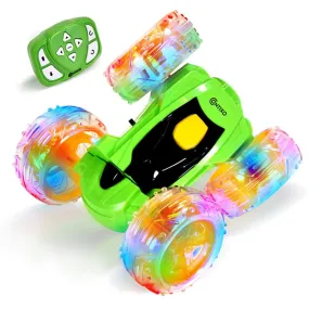 Contixo SC3-Green RC Car Stunt Racer 2.4GHz, Rechargeable Battery