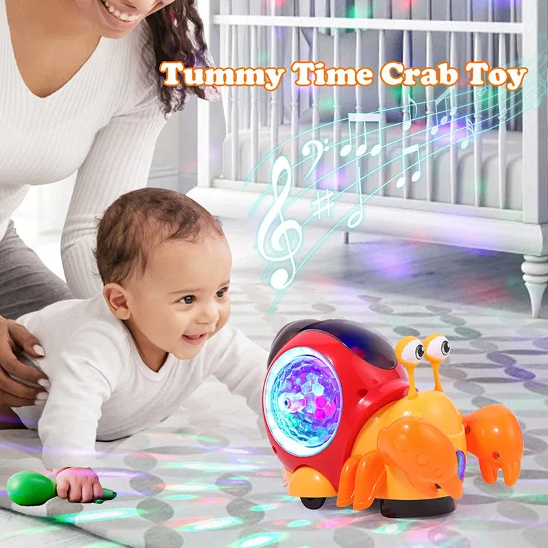 Crawling Crab and Snail Sensory Toy