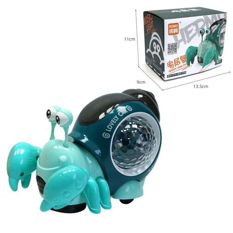Crawling Crab and Snail Sensory Toy