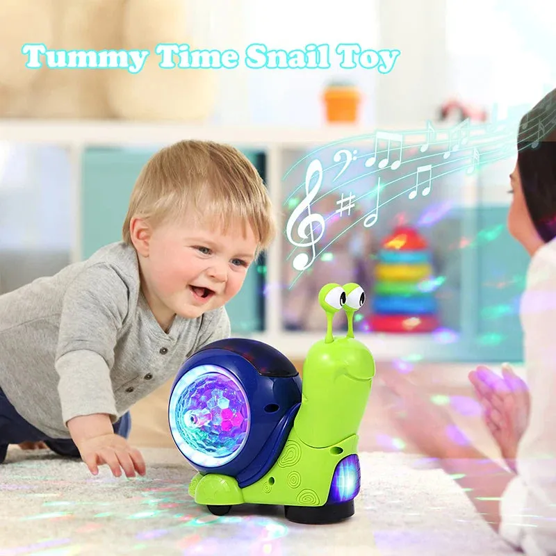 Crawling Crab and Snail Sensory Toy
