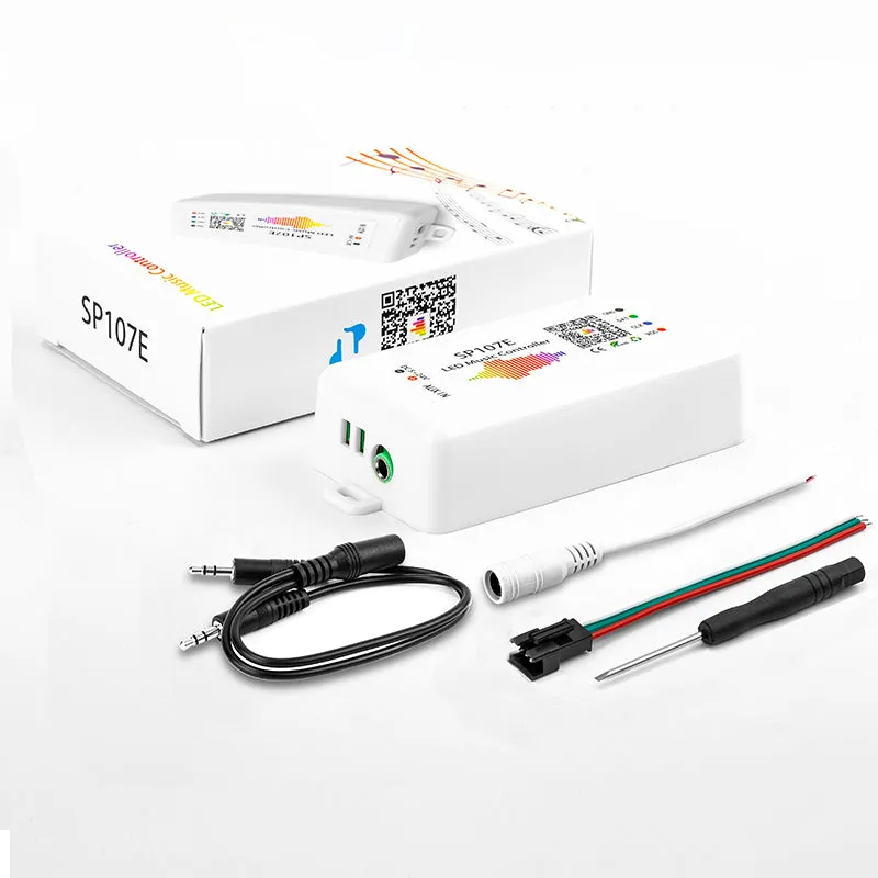 DC5V-24V WS2812B Led Strip Light Controller Bluetooth SP105E SP110E Wifi SP108E Music SP107E SP601E WS2811 SK6812 Lights