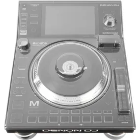 Decksaver DS-PC-SC5000M Polycarbonate Cover for Denon SC5000M/SC5000 Prime Media Player (Smoked Clear)