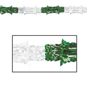 Deluxe Garland 8in x 9ft Green