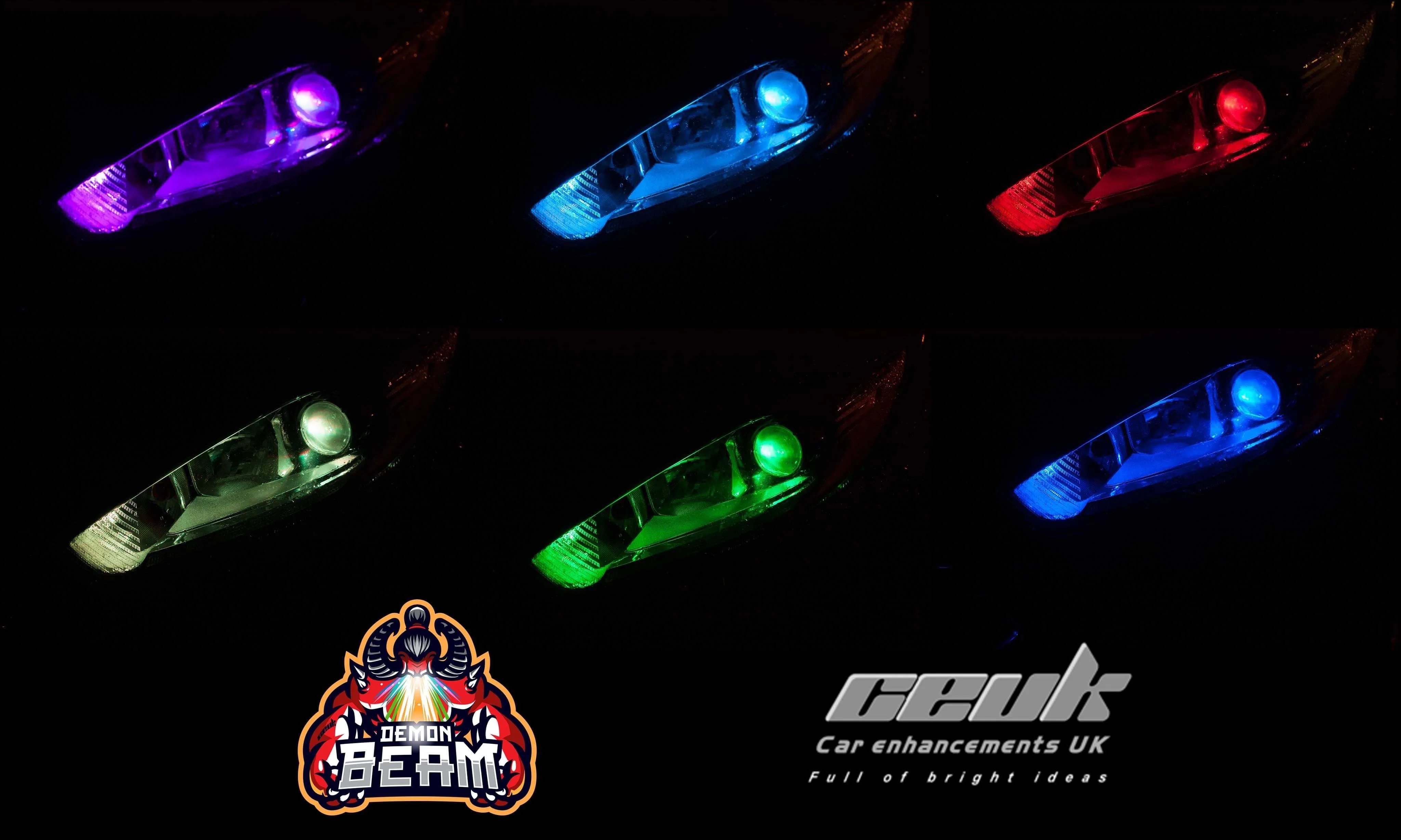 Demon Beam™ Official LED & Bluetooth Colour Changing unit - MK8 Fiesta