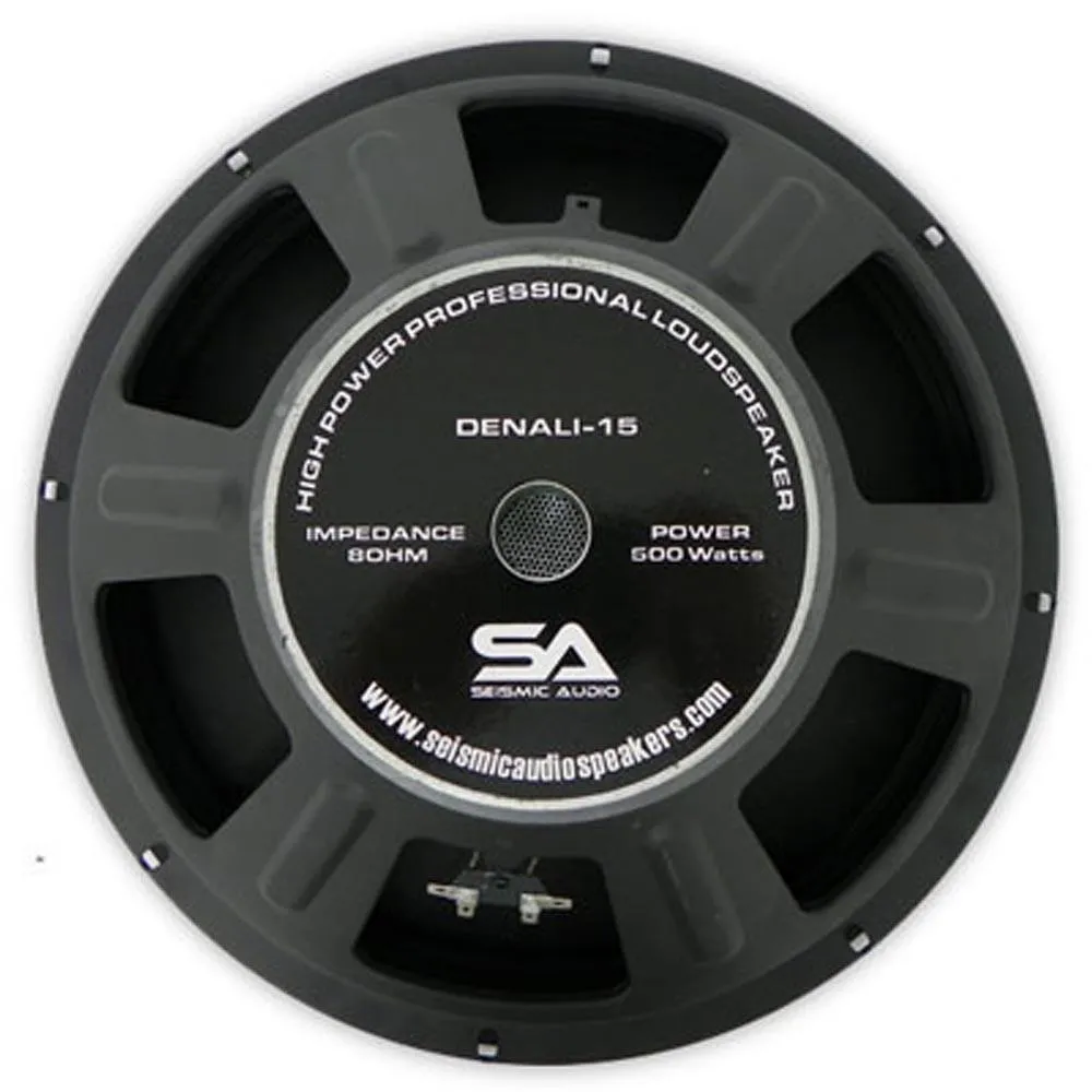 Denali 15" Loudspeakers - Steel Frame Drivers for PA Speakers Steel Frame Speaker Driver (Pair)