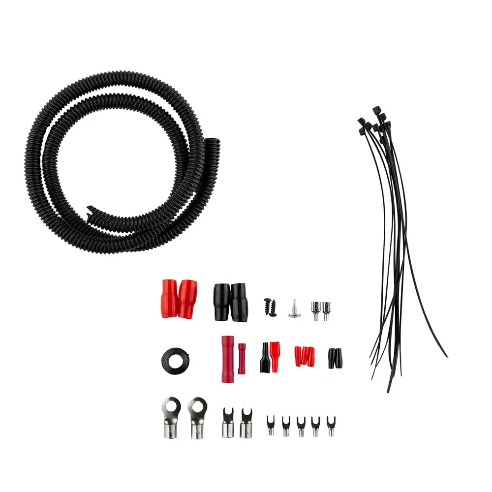 DS18 AK4 Complete 4 Gauge CCA Amplifier Installation Wiring Kit