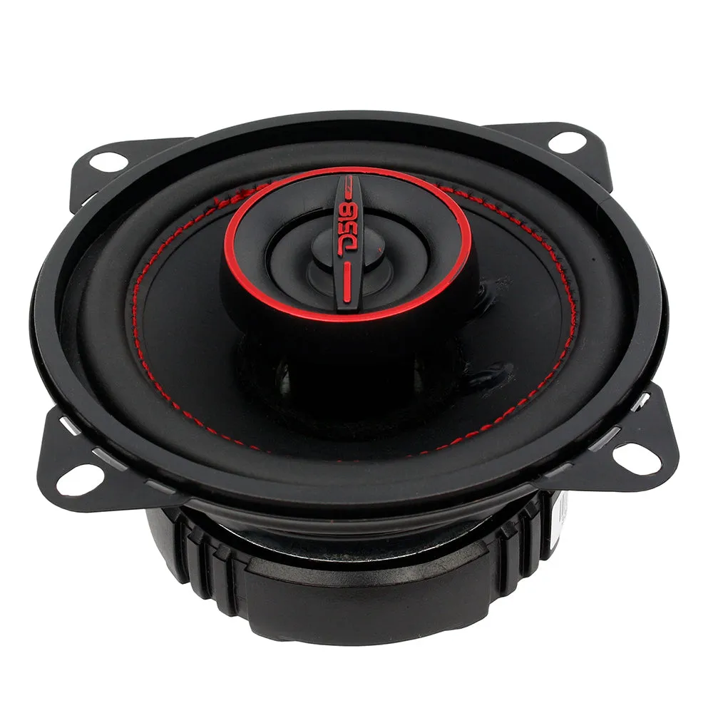 DS18 Gen-X 4" 2 Way Coaxial Speaker Pair With Grills 40 Watts RMS 4 Ohms G4XI