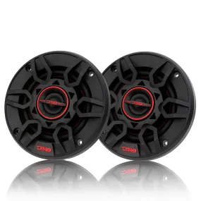 DS18 Gen-X 4" 2 Way Coaxial Speaker Pair With Grills 40 Watts RMS 4 Ohms G4XI