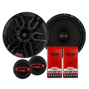 DS18 Gen-X 6.5" 2Way Component Set Speaker System 50W RMS 150W Max 4 Ohms G6.5XC