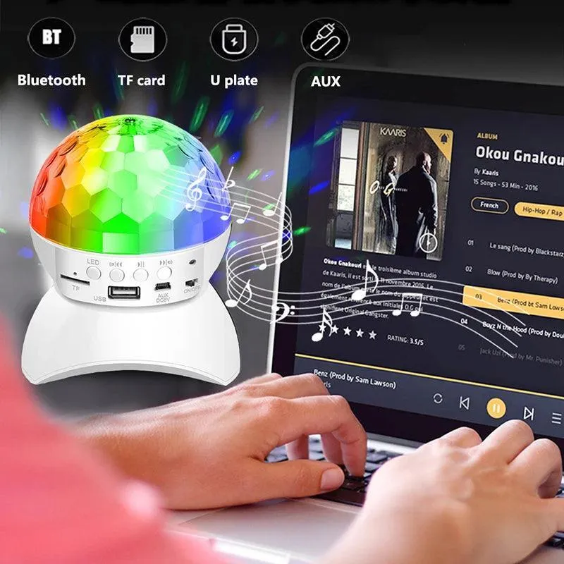 Dynamic RGB Bluetooth Speaker with Stunning Lights & Superior Sound Quality